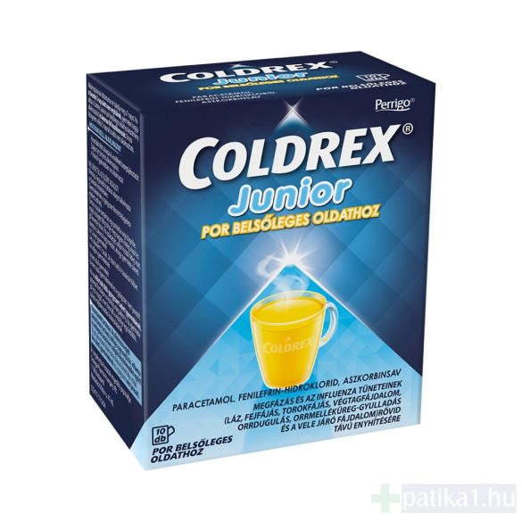 Coldrex Junior por belsőleges oldathoz 10 db