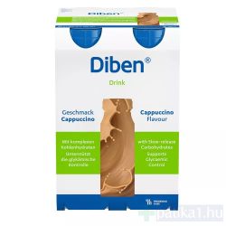   Diben Drink cappuccino ízű speciális gyógyászati élelmiszer 4x200 ml