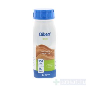 Diben Drink cappuccino ízű speciális gyógyászati élelmiszer 4x200 ml