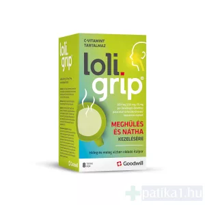 Loligrip 500mg/200 mg/25mg por belsőleges oldathoz 8x 
