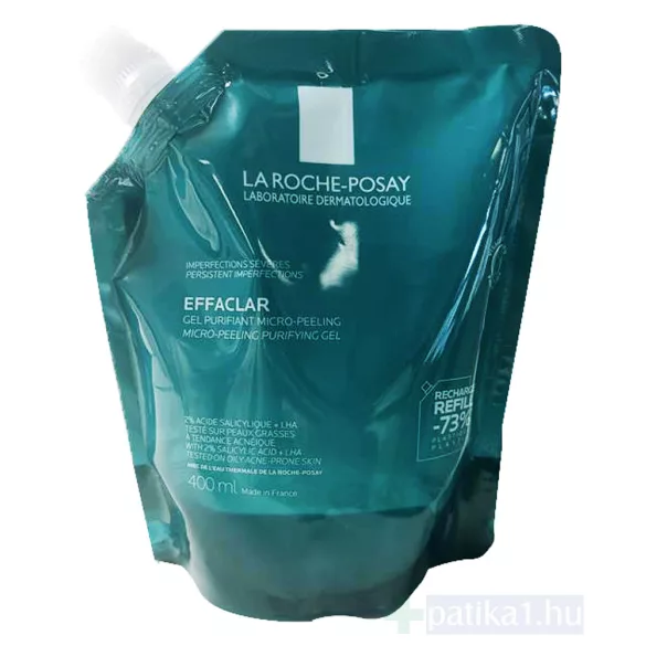 LRP Effaclar mikro hámlasztó gél utántöltő kiszerelés 400 ml