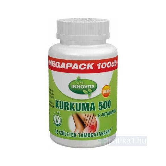 BioCo InnoVita Kurkuma 500 mg E-vitamin kapszula 100x