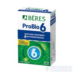Béres Probio 6 kapszula étrendkiegészítő 30x