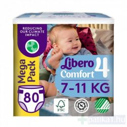 Libero Comfort 4, 7-11kg, MEGA PACK 80x