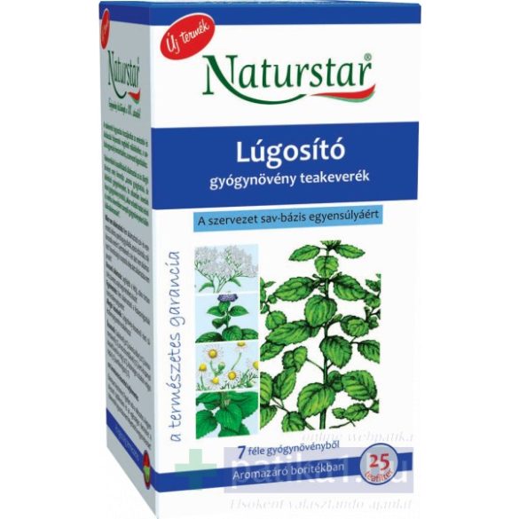 Naturstar Lúgosító teakeverék 25x 1 g