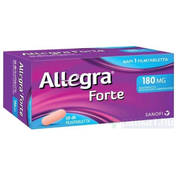 Allegra Forte 180 mg filmtabletta 50x
