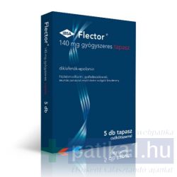 Flector 140 mg gyógyszeres tapasz 5x