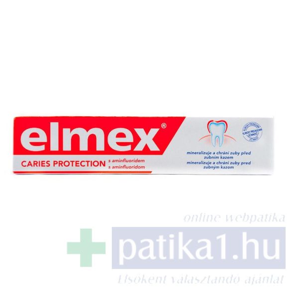 Elmex fogkrém Caries Protection Red 75 ml fogszuvasodás ellen