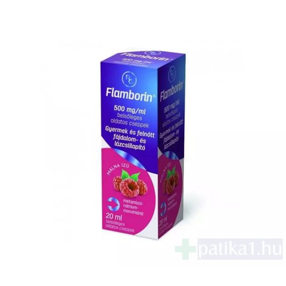 Flamborin 500 mg/ml belsőleges oldatos cseppek 20 ml