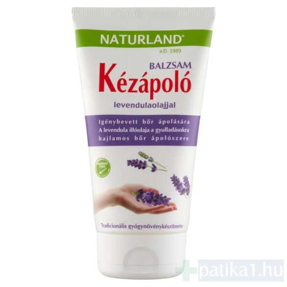 Naturland Kézápoló balzsam levendula 120 ml