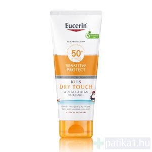 Eucerin Sun Kids Sensitive Protect Dry Touch gyermek napozó gél-krém SPF50+ 200 ml