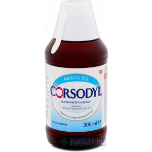 Corsodyl alkoholmentes szájvíz 300 ml