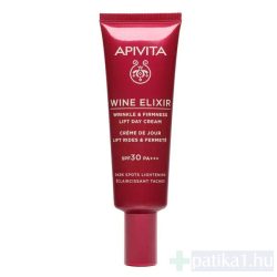 Apivita Wine Elixir Ránctalanító arckrém SPF30 40 ml