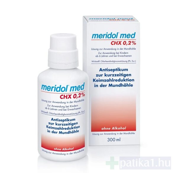 Meridol CHX 0,2% szájvíz 300 ml