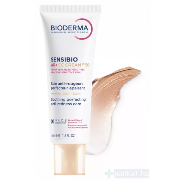 Bioderma Sensibio AR+ CC krém SPF50+ 40 ml