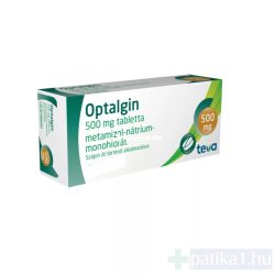Optalgin 500 mg tabletta 20x