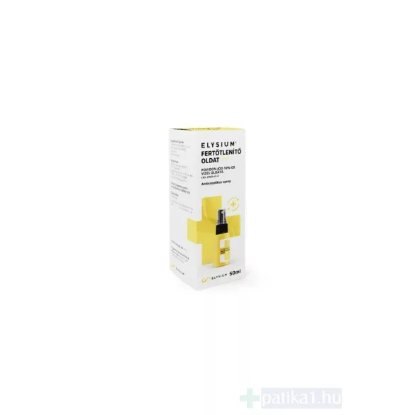 Elysium povidon jód 10% fertőtlenítő oldat spray 50 ml