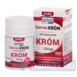 JutaVit Szerves Króm 250 mcg filmtabletta 100x