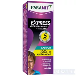   Paranit Express fejtetű serkeírtó sampon 200 ml + fésű 1 db