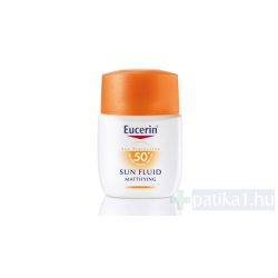   Eucerin Sun Sensitive Protect Mattító napozó fluid FF50+ 50 ml