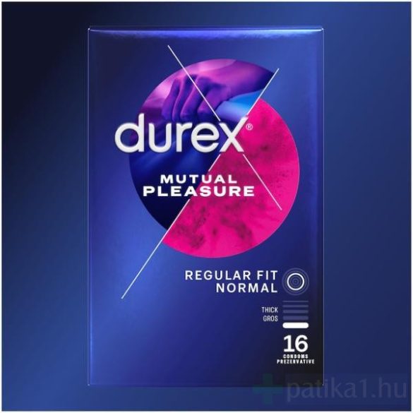 Durex Mutual Pleasure óvszer 16x