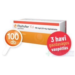 Maltofer Fol 100 mg/0,35 mg rágótabletta 100x