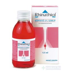Rhinathiol köptető 20 mg/ml szirup gyermekeknek 125 ml