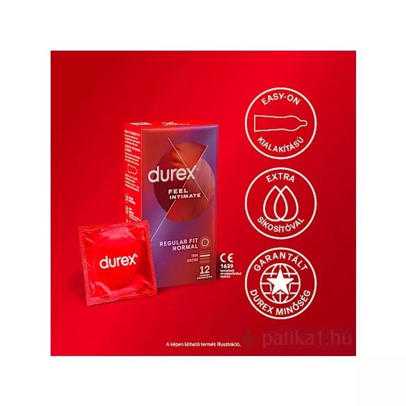 Durex óvszer Feel Intimate 12x