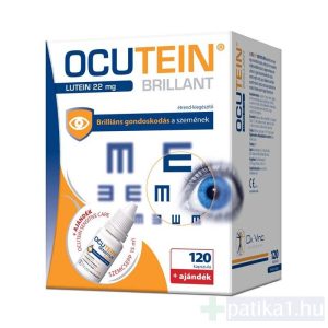 Ocutein Brillant Lutein 22 mg kapszula 120x + Ocutein Sensitive Care szemcseppel