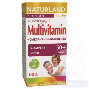 Naturland Multivitamin 50+ 60 db kapszula