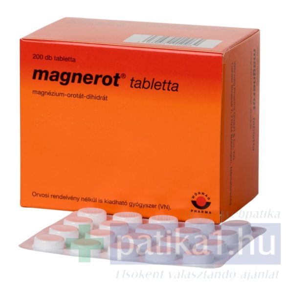Magnerot tabletta 200 db
