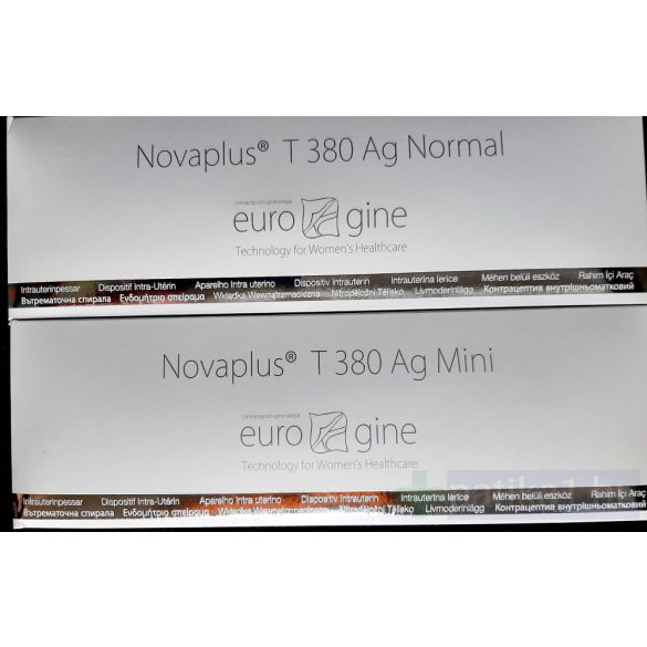 Eurogine Novaplus T 380 Ag Normál IUD 1x (Cu380+Ag)