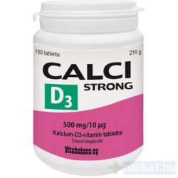 Calci Strong Mg D3 tabletta Vitabalans 150x 