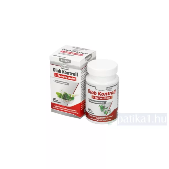 JutaVit Diab Kontroll tabletta 80x