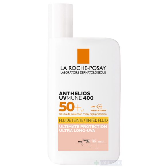 LRP Anthelios UV MUNE 400 Ultra fluid színezett SPF50+ 50 ml