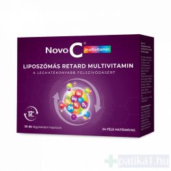 Novo C multivitamin liposzómás retard kapszula 30x