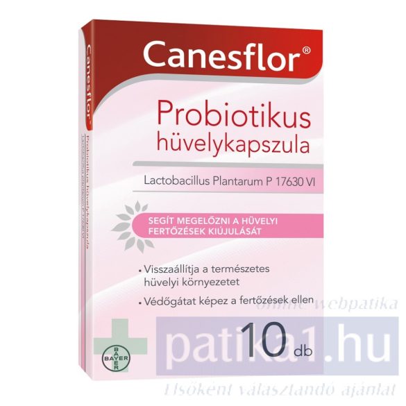 Canesflor hüvelykapszula 10 db 