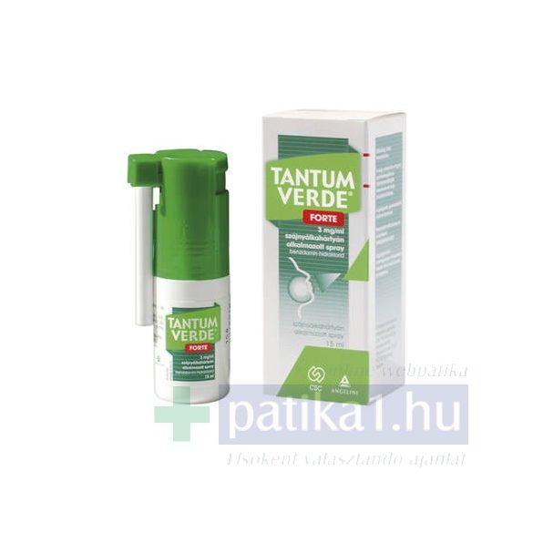 Tantum Verde Forte 3 mg/ml szájnyálkahártyán alk. spray
