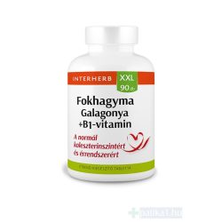 Interherb XXL FOKHAGYMA GALAGONYA + B1-vitamin tabletta 90db