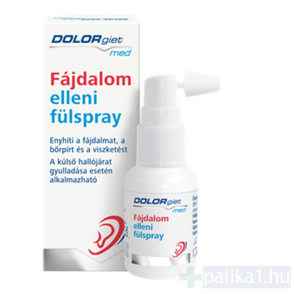 Dolorgiet Med fájdalom elleni fülspray 20 ml