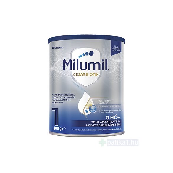 Milumil Cesar-biotik 1 tejalapú anyatej-helyettesítő tápszer 400 g