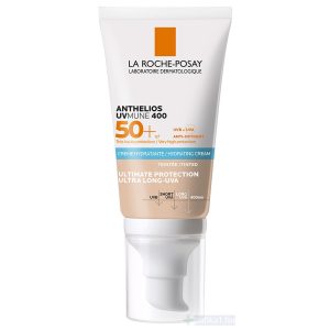 LRP Anthelios UV MUNE 400 Ultra krém Színezett SPF50+ 50 ml