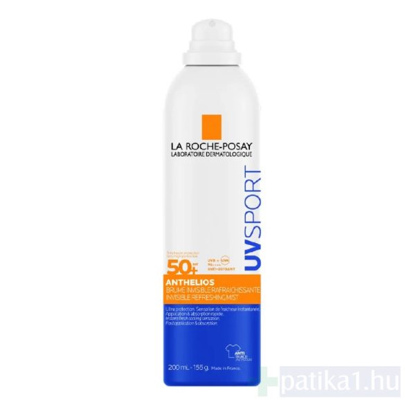 LRP ANTHELIOS UV SPORT frissítő fényvédő permet SPF50+ 200 ml