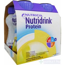Nutricia Nutridrink Protein vanília ízű 4x 200 ml
