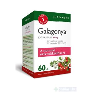 Interherb Napi1 Galagonya Extractum kapszula 60x 