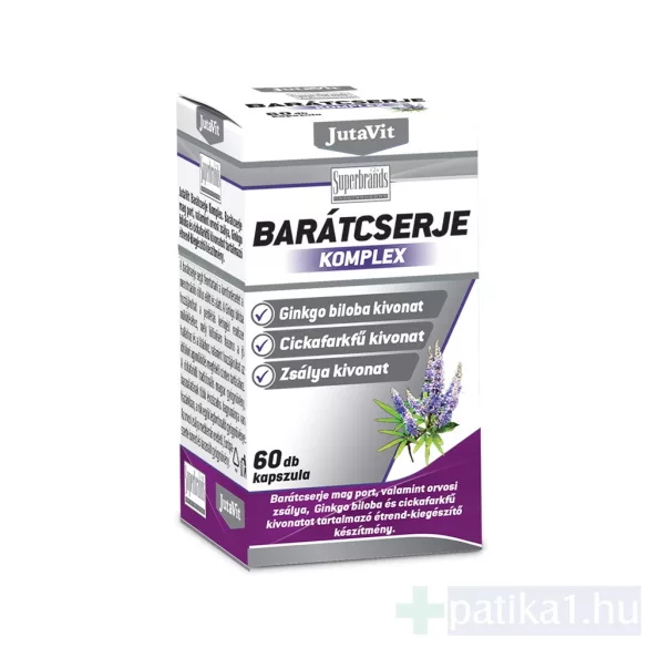 Jutavit Barátcserje komplex kapszula 60x