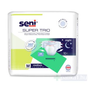 Seni Super Trio M éjszakai pelenka 10x
