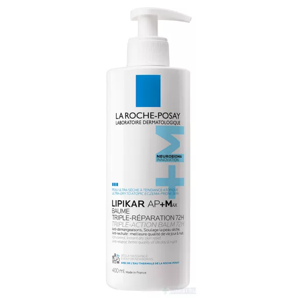 LRP Lipikar Baume AP+ M testápoló balzsam 400 ml