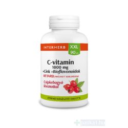   Interherb XXL C-vitamin 1000 mg D3 2000 NE retard tabletta 90x