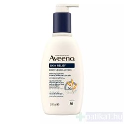   Aveeno Skin Relief hidratáló illatmentes testápoló 300 ml